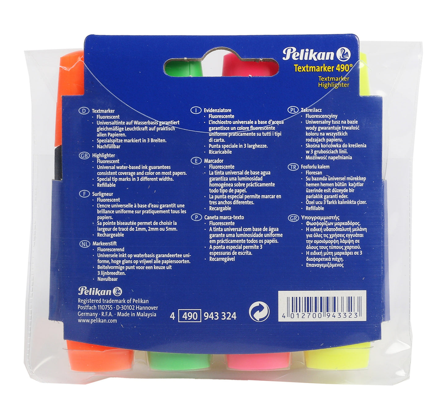 Pelikan Highlighter 490-490-4B