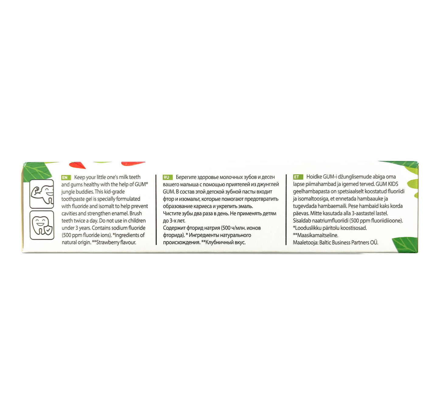 G.U.M Cavity Prevention Kids Toothpaste Gel For 3+ Years 50 ml