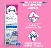 Veet Hair Removal Cream Sensitive Skin Value Pack 2 x 100 g