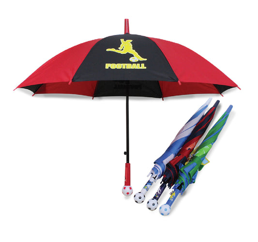 Hello Football handle Childrens Umbrella Assorted Per pc