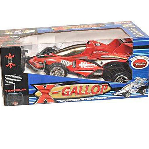 نموذج سيارة سباق عبر البلاد X Gallop Real Racing 1026 مع جهاز تحكم عن بعد