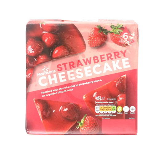 Morrisons Strawberry Cheesecake 485 g