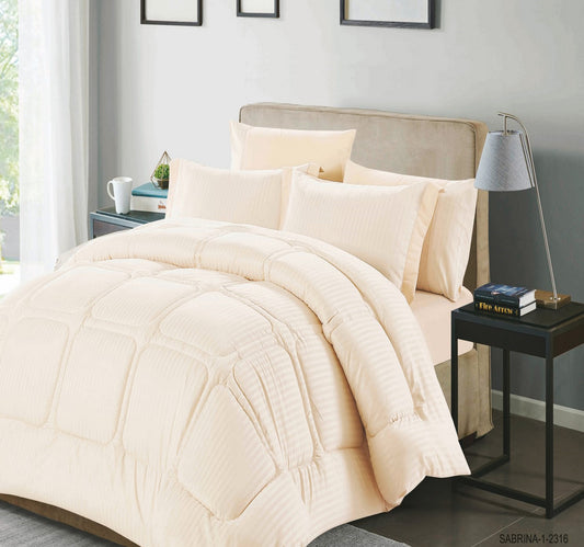 Elite Home Comforter Set 6pcs 230 x 250cm Sabrina