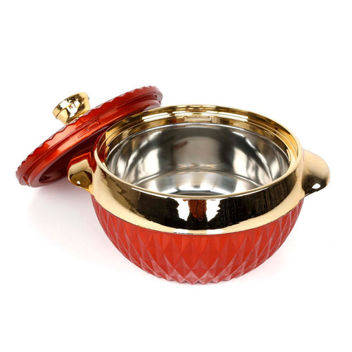 Chefline Plastic Insulated Hotpot, Royal Glamour, 4000 ml
