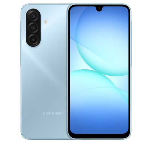 Samsung Galaxy A17 4G Smartphone, 6 GB RAM, 128 GB Storage, Blue, SM-A175FLBCMEA
