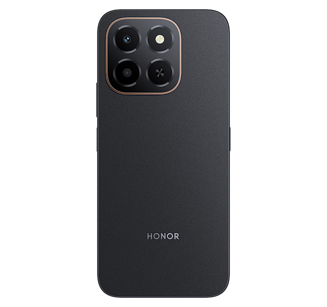 Honor X6c 4G Smartphone, 6 GB RAM, 256 GB Storage, Midnight Black