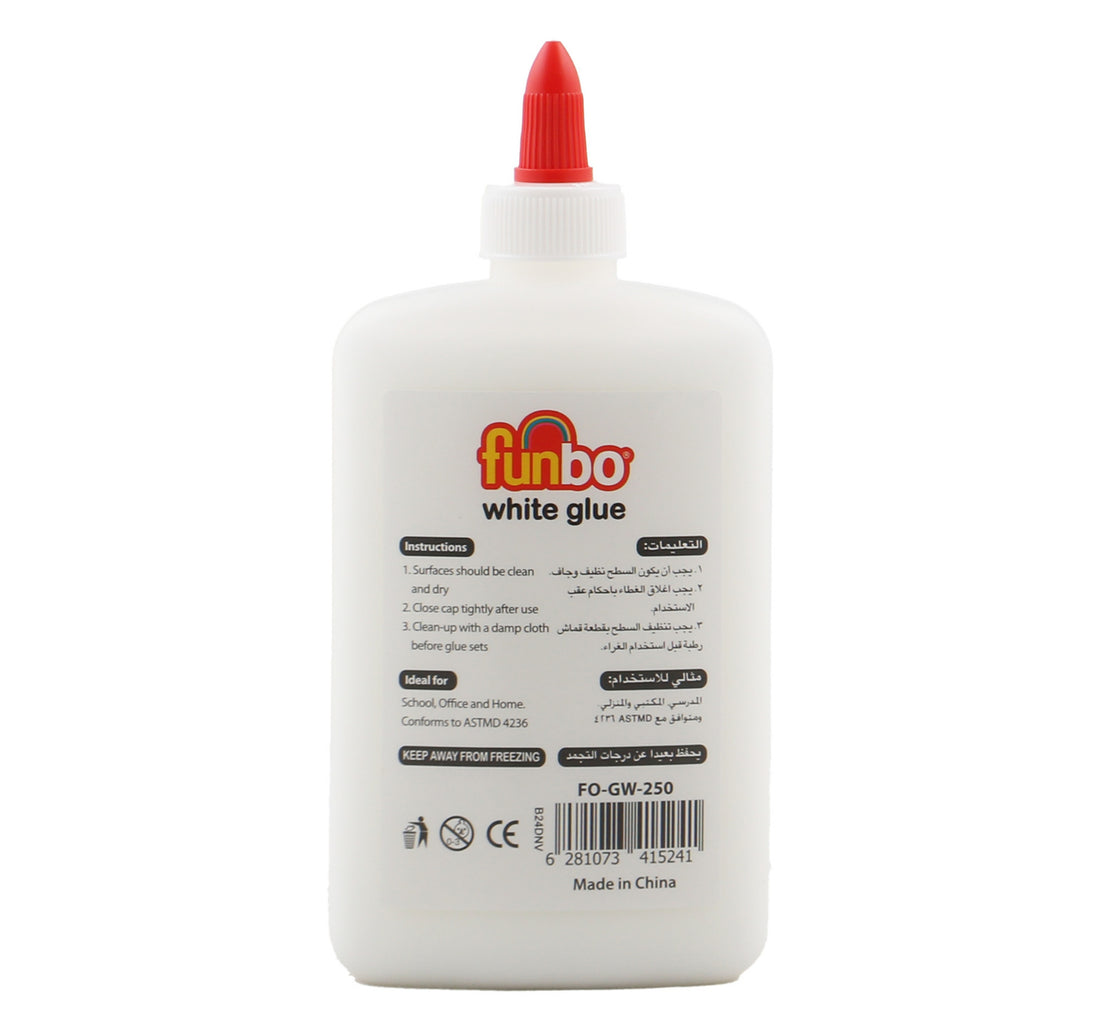 Funbo White Glue 250ml FO-GW-25