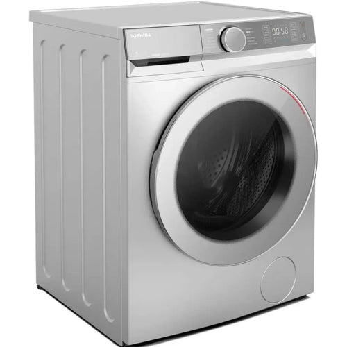 Toshiba Front Load Washer and Dryer, 10/7 kg, 1400 RPM, White, TWD-BM110GF4B(WS)