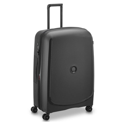 Delsey Belmont Plus Non Expandable 4 Wheels Hard Trolley, 70 cm, Black
