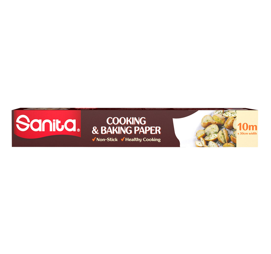 Sanita Cooking & Baking Paper Size: 30cm x 10m 1Roll