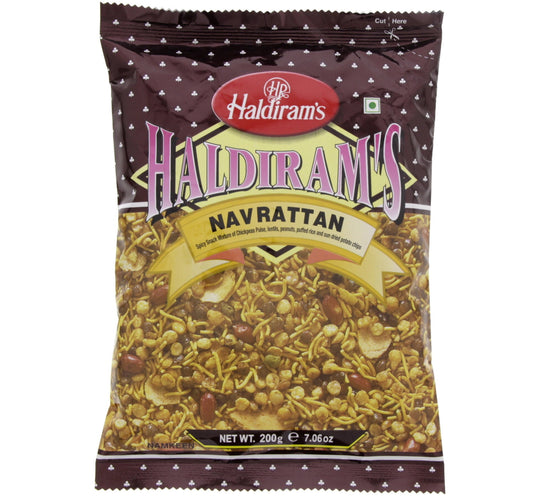 Haldiram's Navarattan Spicy Snack Mixture 200 g