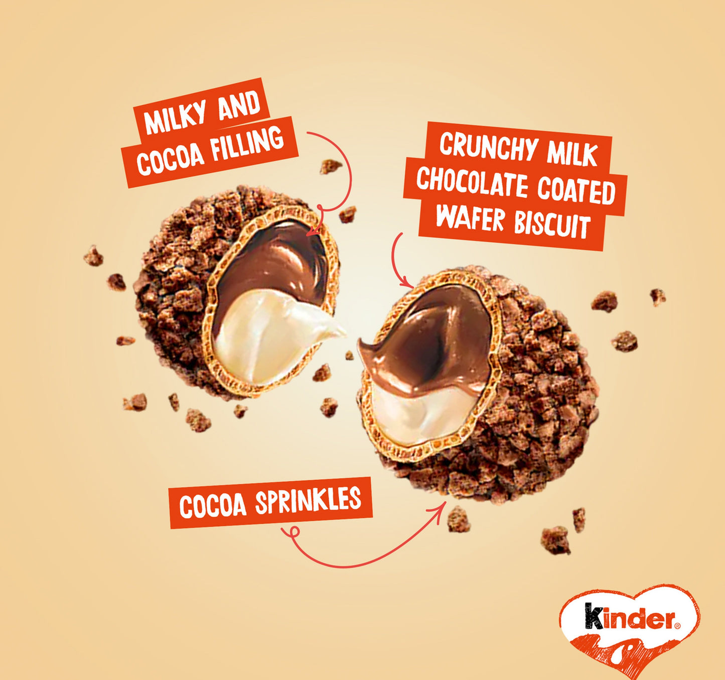 Ferrero Kinder Schoko Bons Crispy Chocolate 89 g