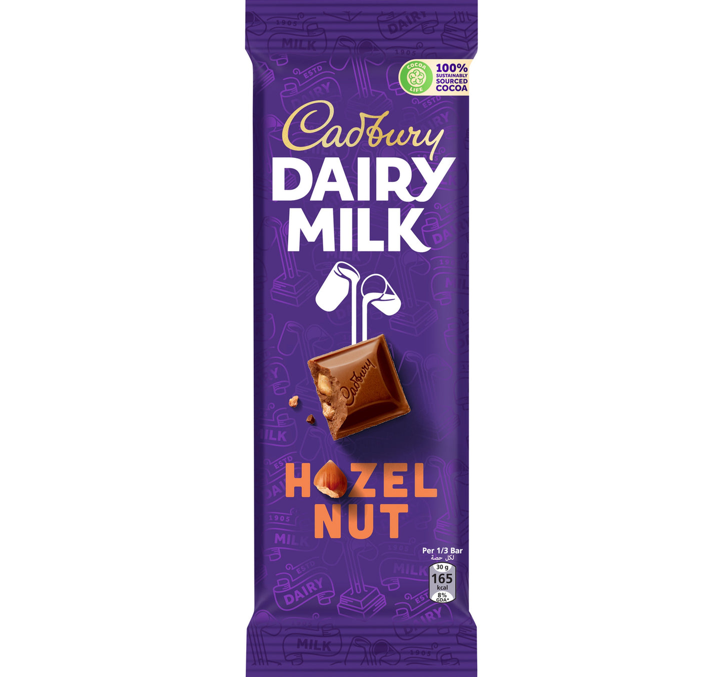 Cadbury Dairy Milk Hazelnut Chocolate 90 g