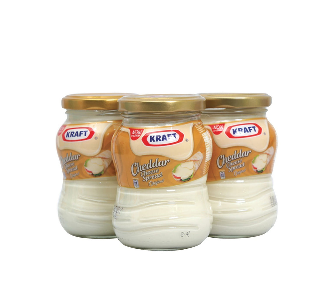 Kraft Original Cheddar Cheese Spread 3 x 230 g
