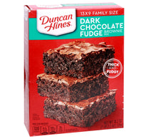 Duncan Hines Dark Chocolate Fudge Brownie Mix 515 g