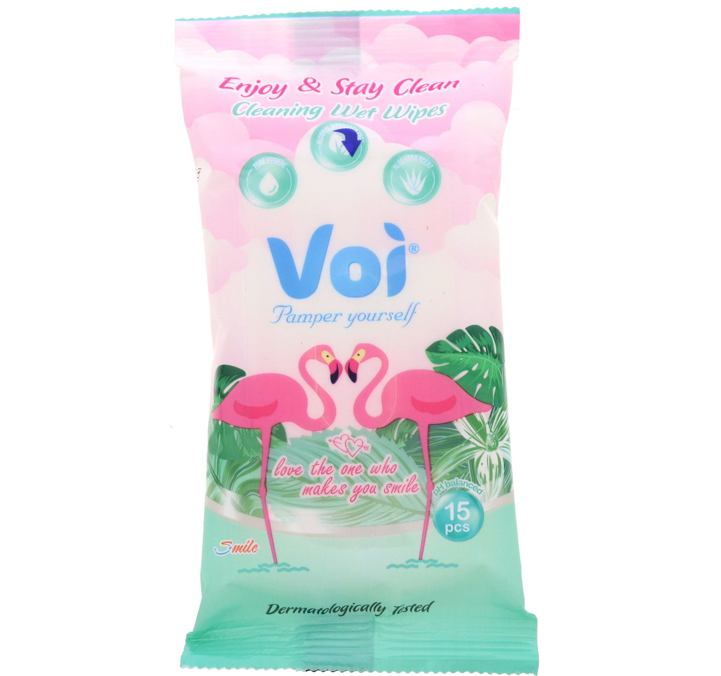 Voi Enjoy & Stay Cleaning Wet Wipes 15 pcs