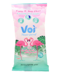 Voi Enjoy & Stay Cleaning Wet Wipes 15 pcs