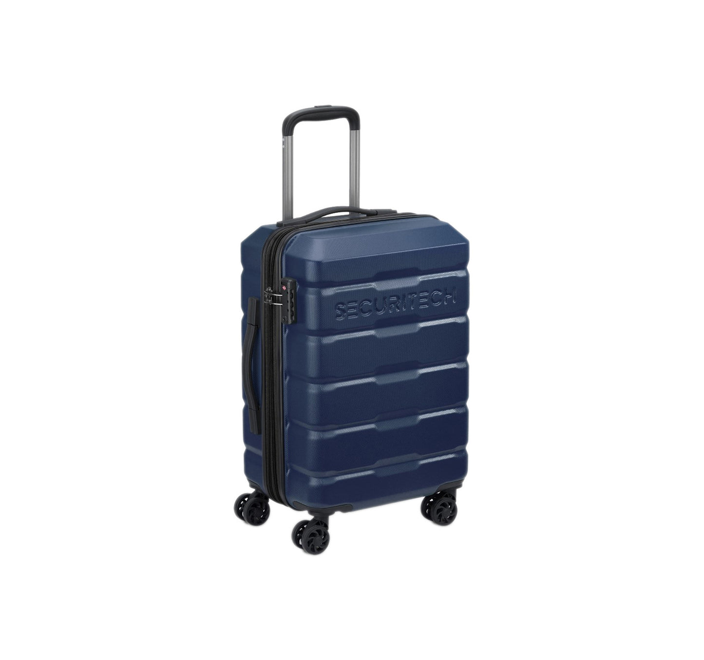 Delsey Securitech Citadel 4Wheel Hard Trolley 54cm Navy