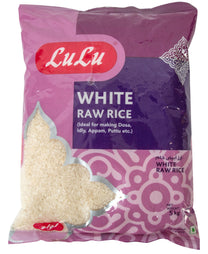 LuLu White Raw Rice 5 kg