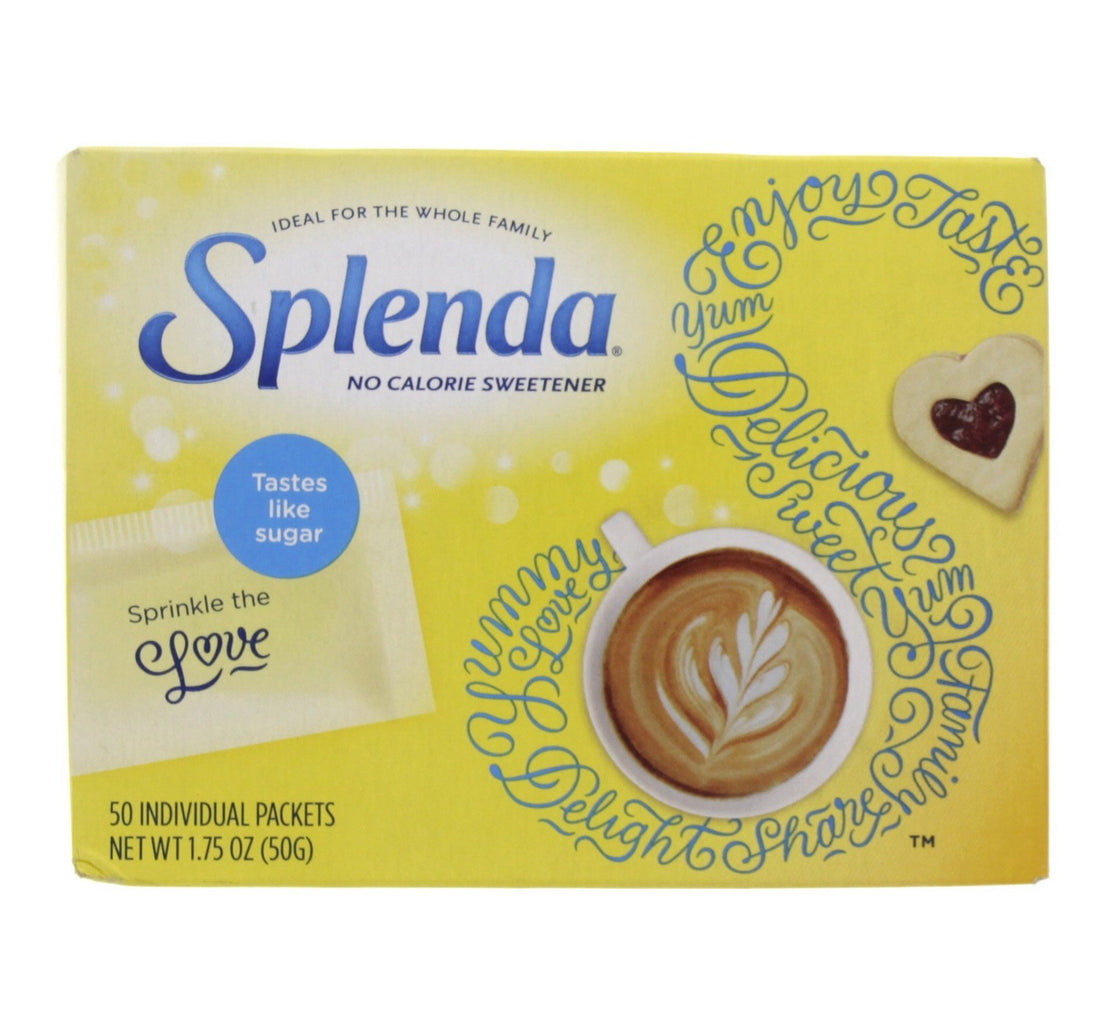 Splenda No Calorie Sweetener Packets 50pcs