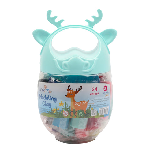Win Plus Modeling Clay 1224 24 x 18g + 6 Mold