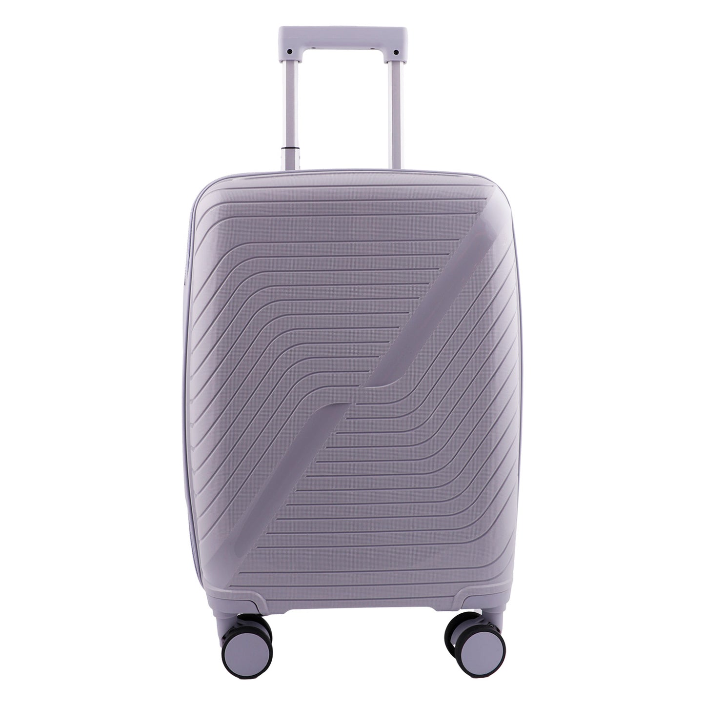 Ambest Polypropylene 4 Wheel Hard Trolley, 20 inches, Assorted, 43704