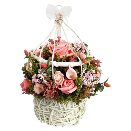 Maple Leaf Artificial Decor Dried Flower, Wall Hanging Floral Arrangement E150, 18x12x26cm Assorted Designs