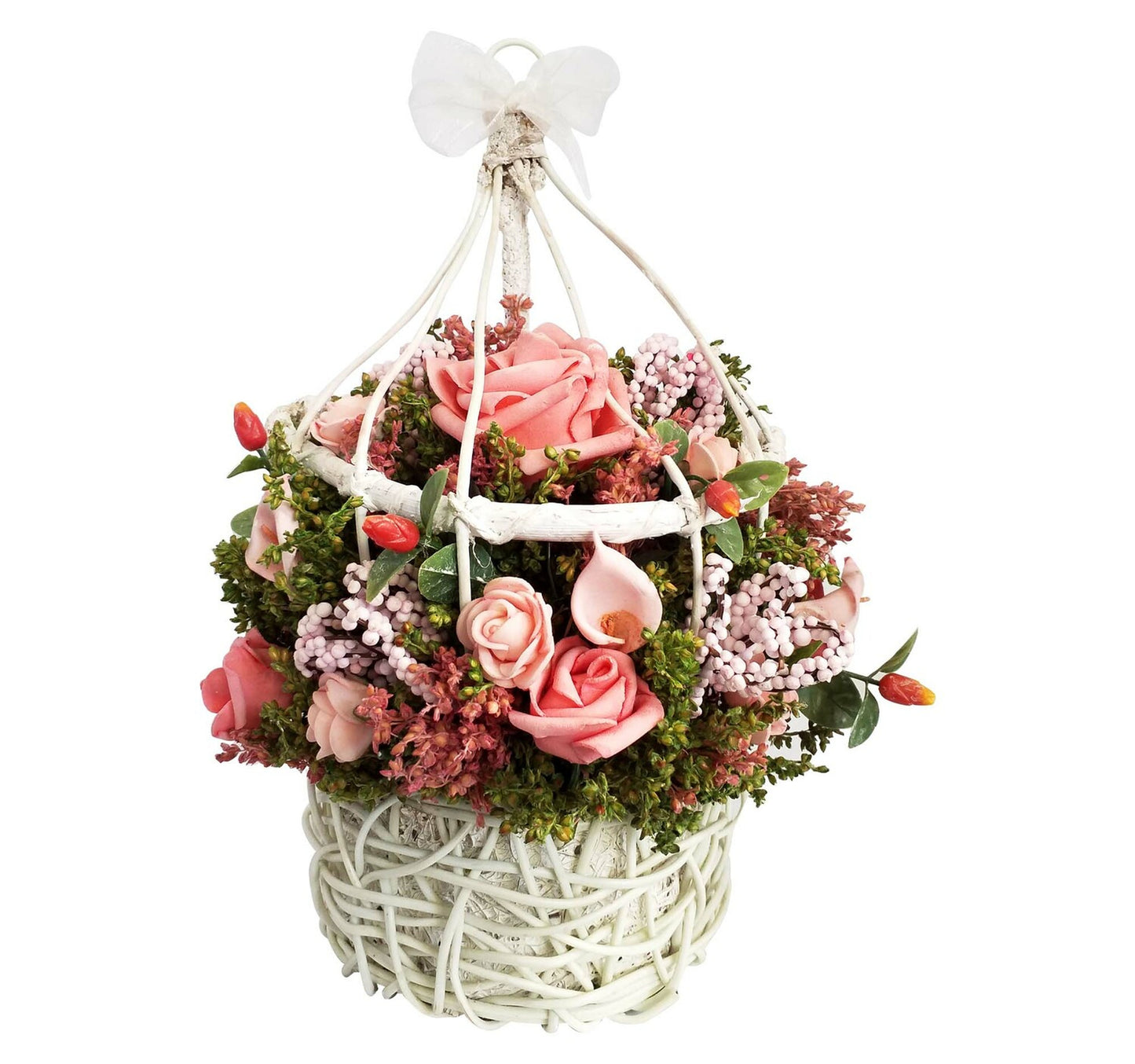 Maple Leaf Artificial Decor Dried Flower, Wall Hanging Floral Arrangement E150, 18x12x26cm Assorted Designs