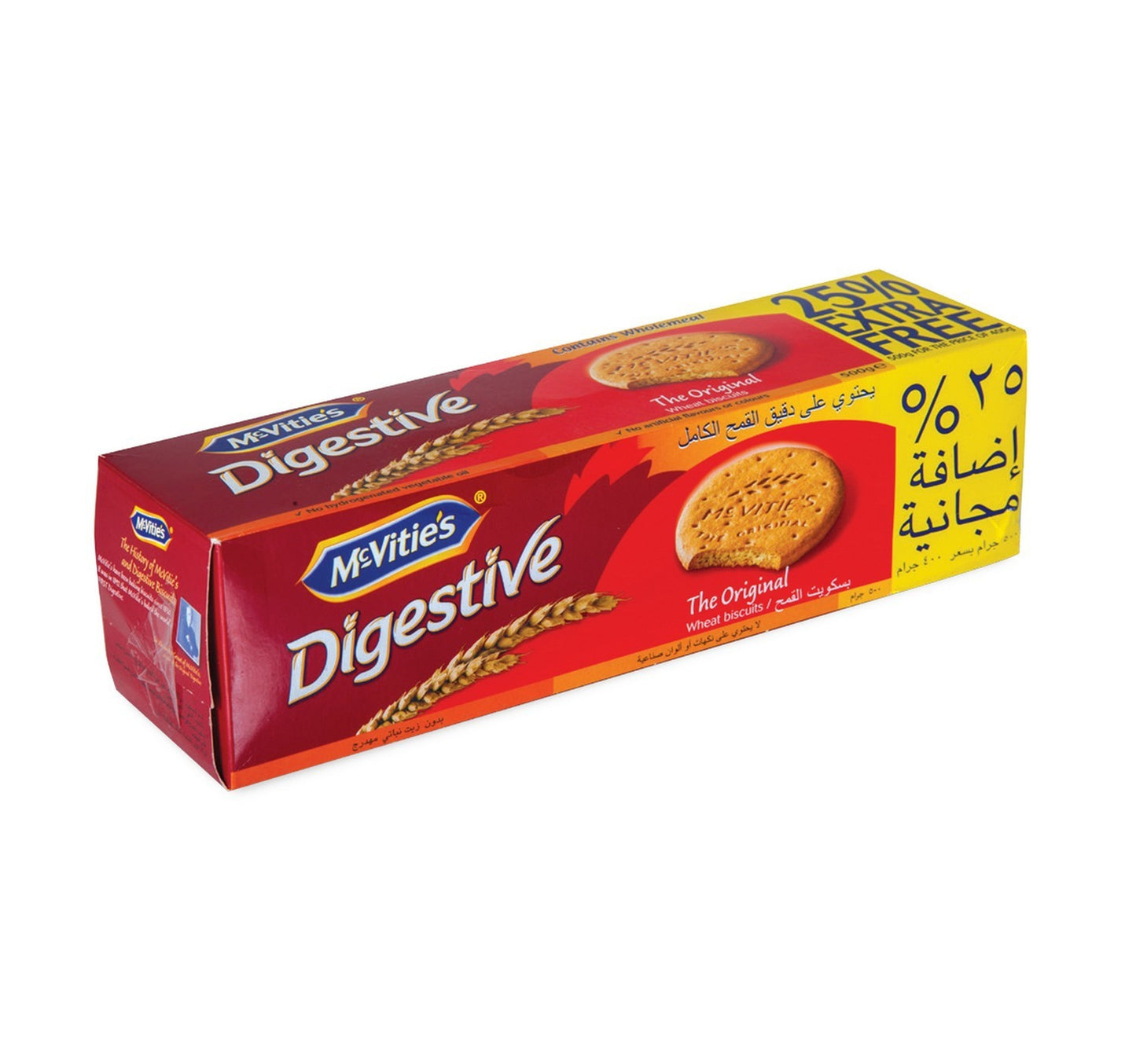 McVitie's Digestive Biscuits 400 g + 25% Extra