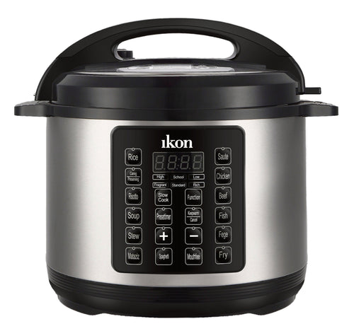 Ikon Electric Pressure Cooker, 12L, 1600W, IK-PL125