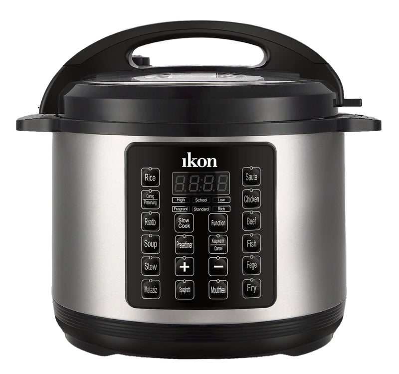 Ikon Electric Pressure Cooker, 12L, 1600W, IK-PL125