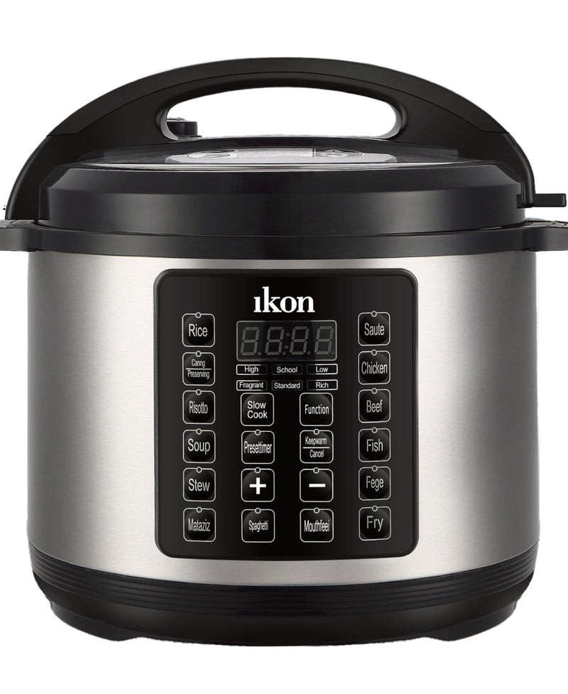 Ikon Electric Pressure Cooker, 12L, 1600W, IK-PL125