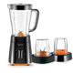 Kenwood Blender 500Watts with 2Mill, Black, 1.5Ltr, BLP15.360BK