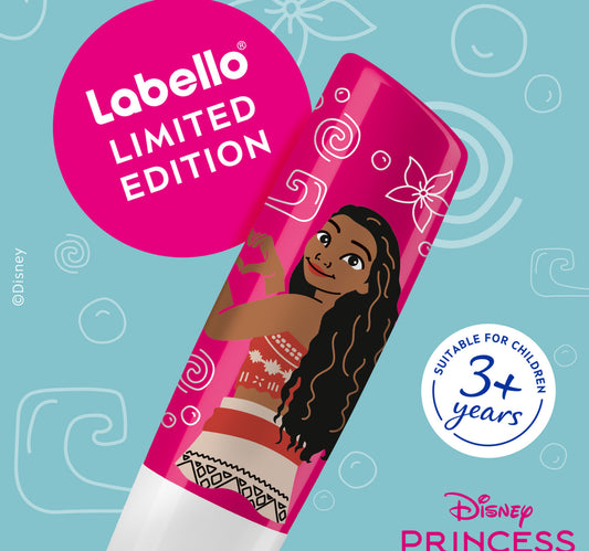 Labello Disney Princess Moana Lip Balm for Kids Watermelon Sorbet Flavor 4.8 g