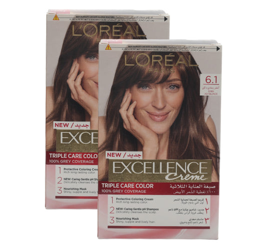 L'Oreal Paris Excellence Creme Hair Color Assorted Value Pack 2 pkt