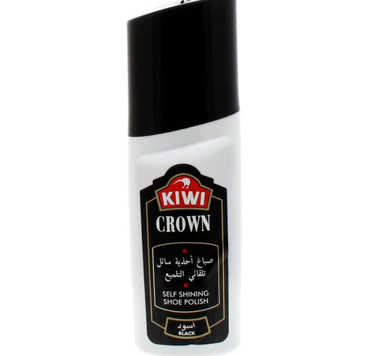 Kiwi Crown Self Shining Shoe Polish Black 75 ml