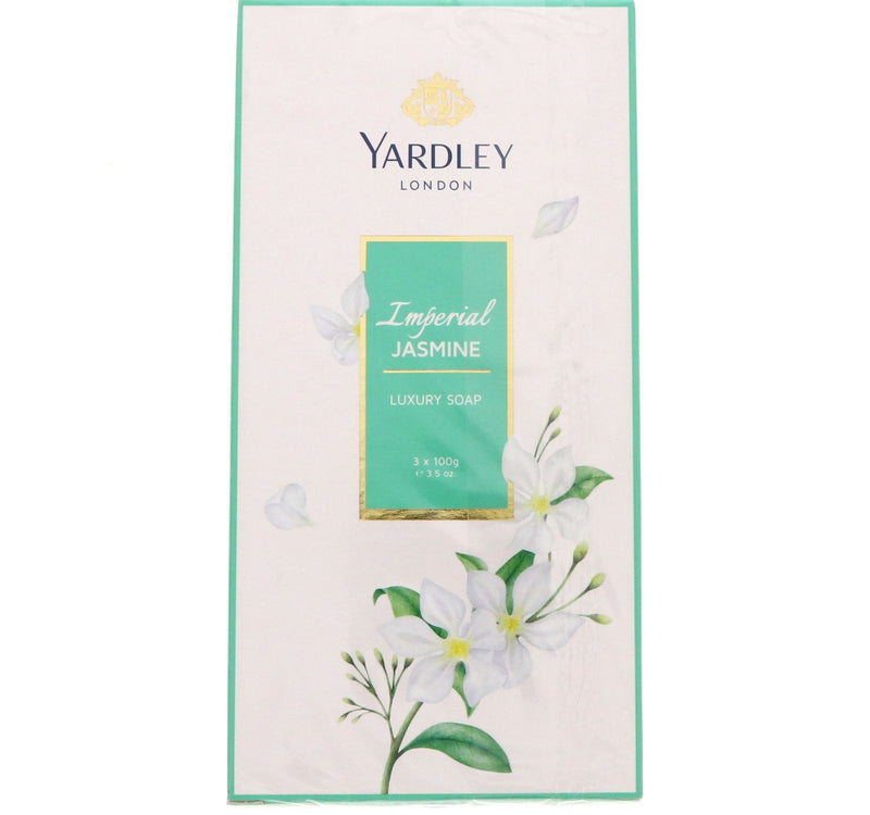 Yardley Imperial Jasmine Luxury Soap 3 x 100 g