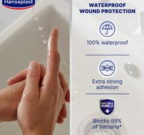 Hansaplast Aqua Protect Wound Plasters 100% Waterproof Dressing 20 pcs