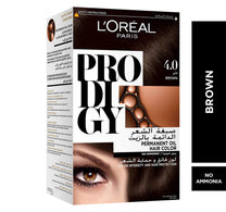 L'Oreal Paris Prodigy Hair Color 4.0 Brown 1 pkt
