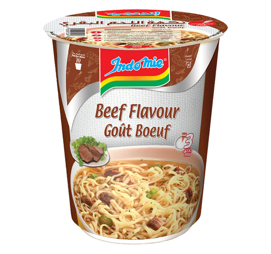 Indomie Beef Flavour Instant Cup Noodles 60 g