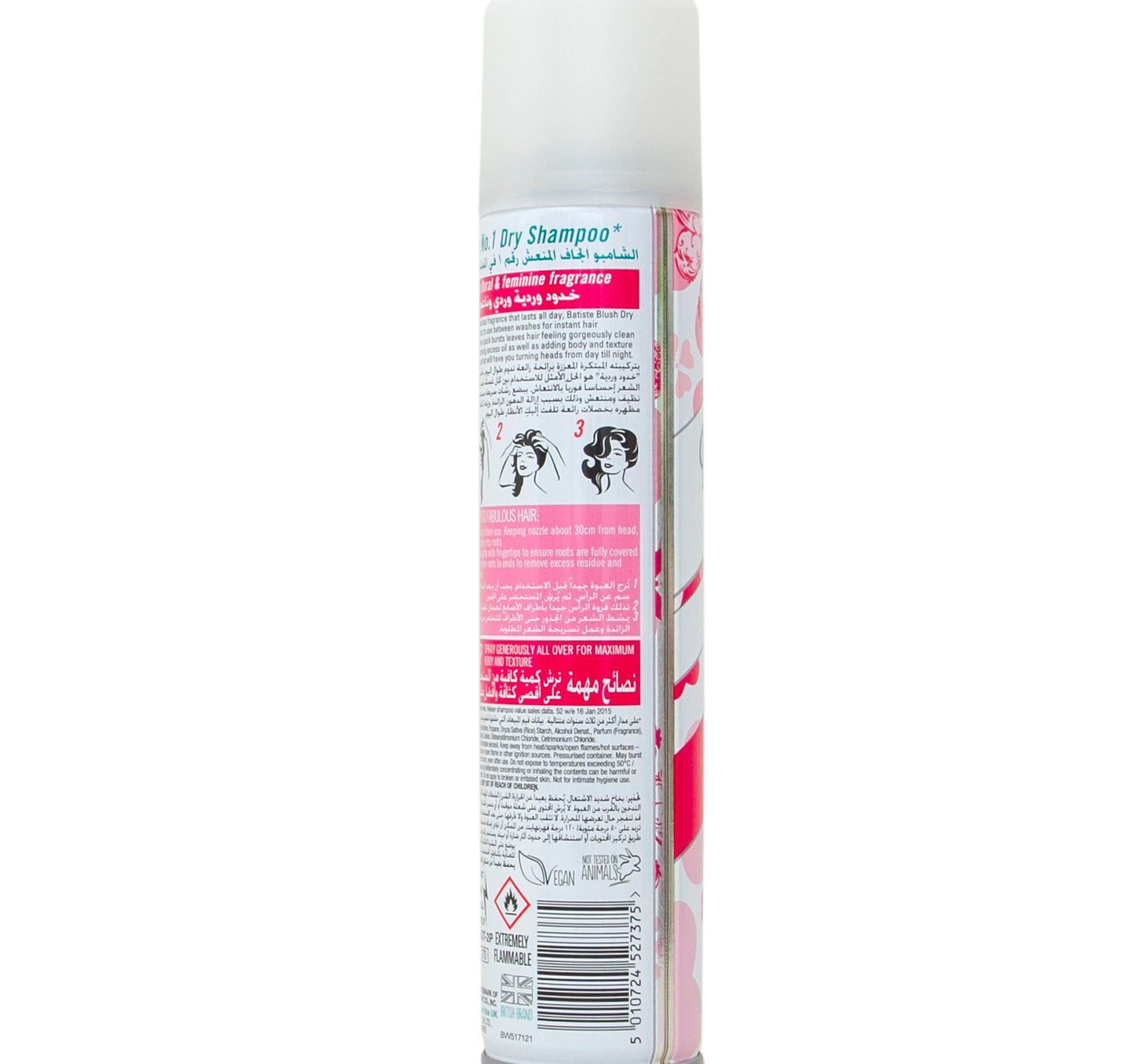 Batiste Floral & Feminine Blush Dry Shampoo 200 ml