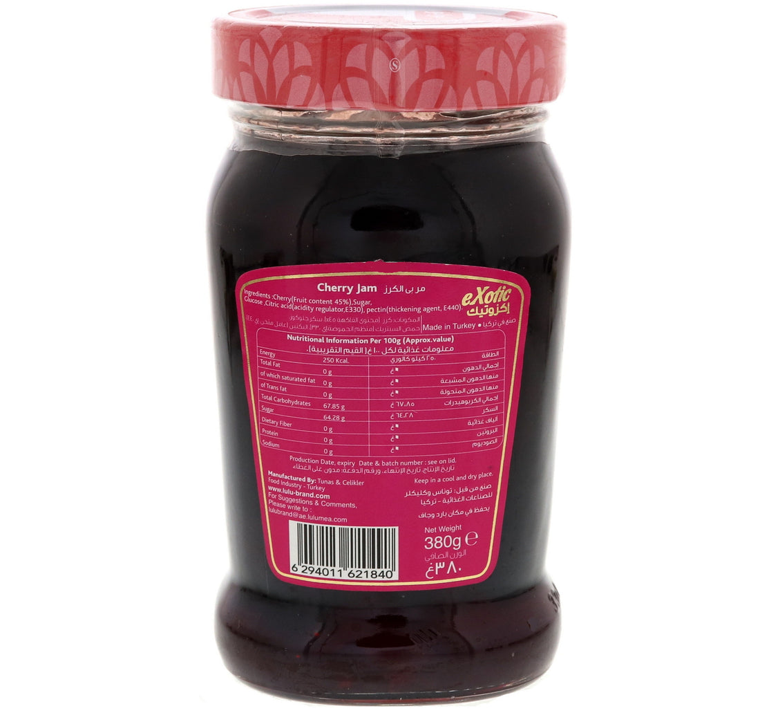 LuLu Exotic Cherry Jam 380 g