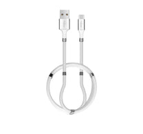 Trands Magnetic Absorption Type-C Data Cable, Portable Self Winding Clutter CA550