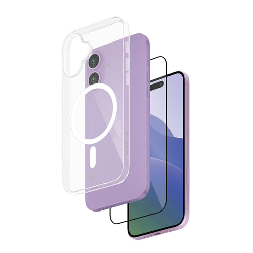 Smartix Ultraguard Magnetic Bundle for iPhone 16 Plus, Case + Screen Protector, SM16PLBNPV Lulu Hypermarket