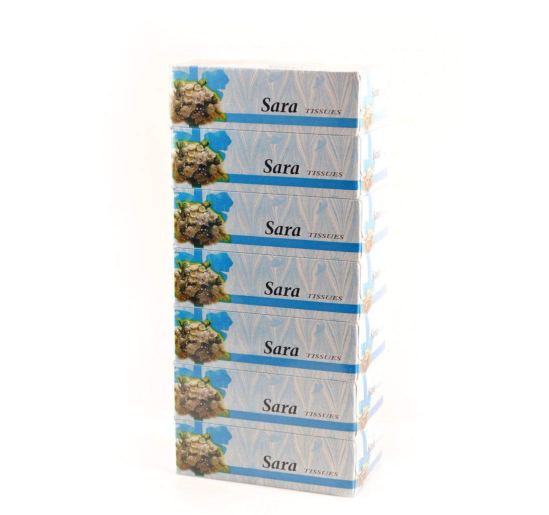 Sara Facial Tissue 7 x 120 Sheets