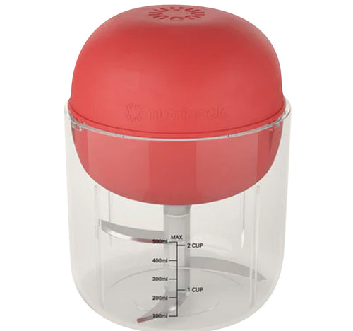 Nutricook Rechargeable Chopper, Red, NC-CH600R