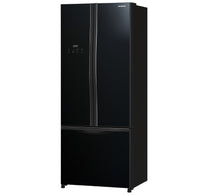 Hitachi French Bottom Freezer Refrigerator RWB710PUK9GBK 710LTR