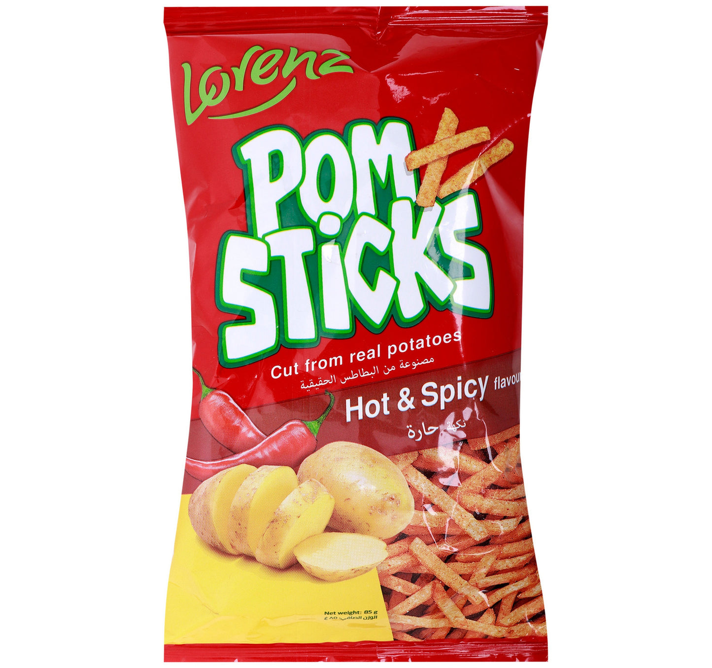 Lorenz Hot & Spicy Pomsticks 85 g