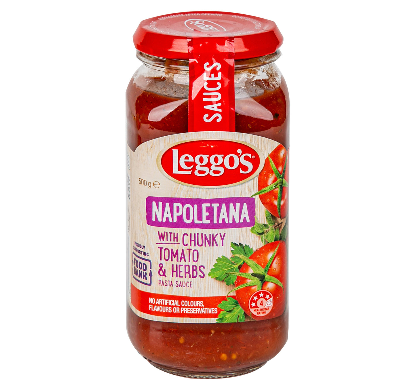 ليجو نابوليتانا مع صلصة المعكرونة بالطماطم والأعشاب 500 جم