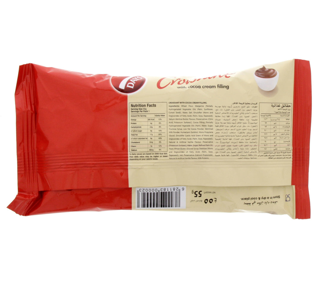 7 Days Croissant With Cocoa Cream Filling 55 g